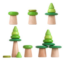 Iwood Balancing Cactus/Tree/Bottle Game - Assorted