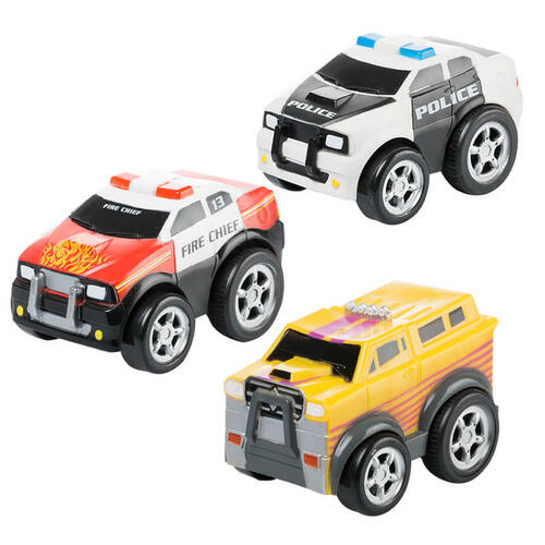 My First Book Star-Moon 6 Soft Shell Vehicles - Assorted