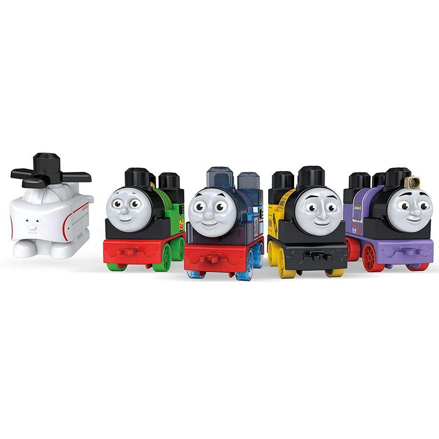 Mega Bloks Thomas & Friends Train Engine Buildable Set 5 Pcs Learning Toy for sale online 
