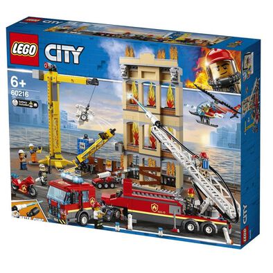LEGO乐高城市系列 60216 城市消防救援队