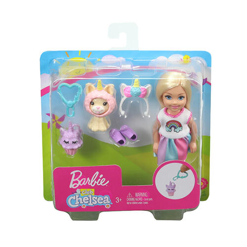 Barbie芭比 变装小凯莉与她的宠物朋友 随机发货