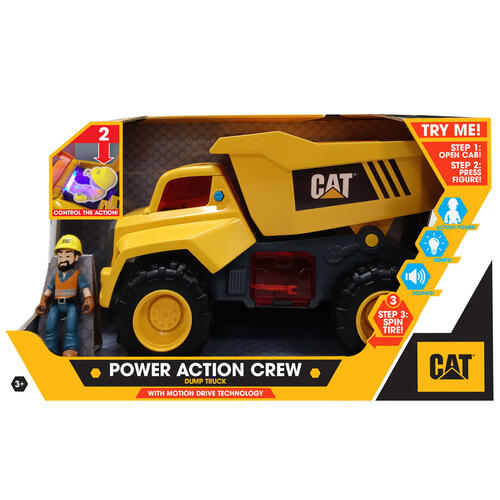 Cat Power Action Crew Dump Truck