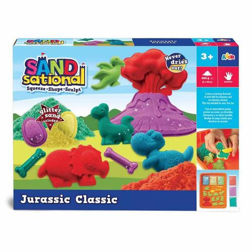 Sandsational 恐龙世界太空沙玩具套装