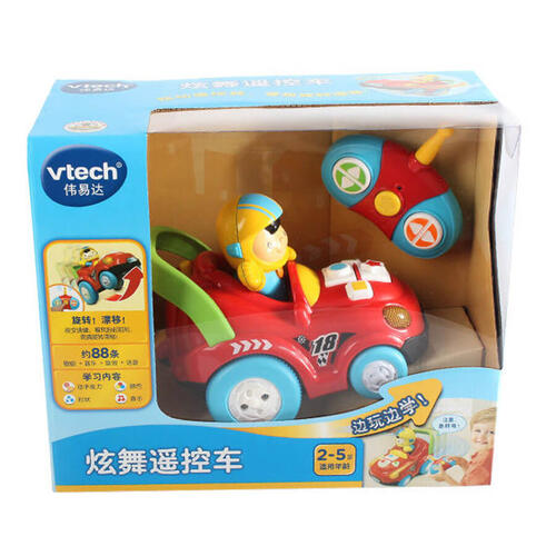 Vtech伟易达 炫舞儿童遥控车 360旋转漂移赛车