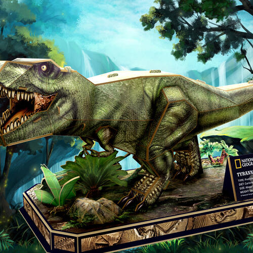 Cubicfun Tyrannosaurus Rex