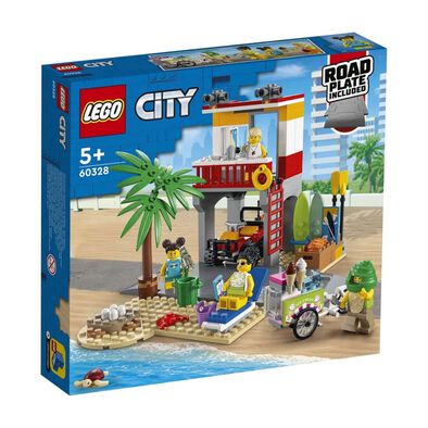 LEGO乐高城市系列 60328 海滩救生站