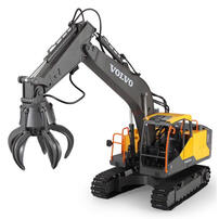 Double Eagle Volvo 3 In 1 Remote-Controlled Excavator