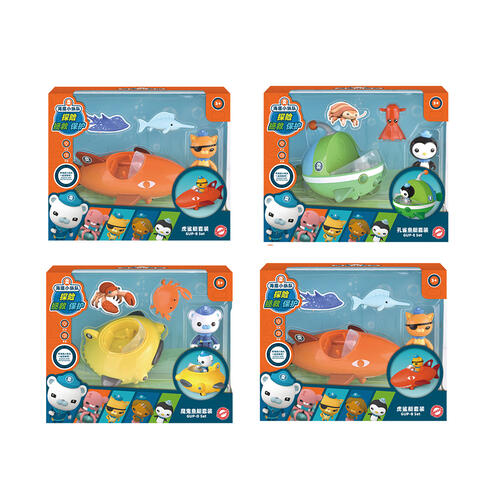 Octonauts Sound And Movable Set - Assorted