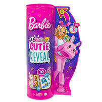 Barbie Cutie Reveal Doll With Bunny Plush Costume & 10 Surprises - Assorted