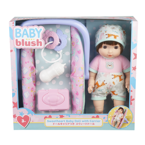 Baby Blush Sweetheart Baby Doll With Carrier