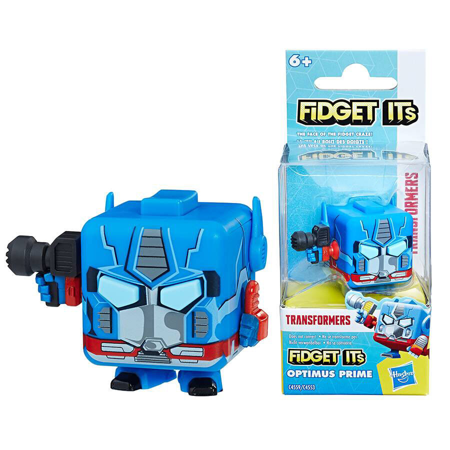 Fidget Its Transformers Optimus Prime Cube Hasbro C4559