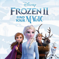 Disney Frozen迪士尼冰雪奇缘2三合一化妆玩具旅行箱